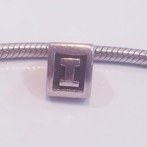 Pandora Block Letter "I" Charm